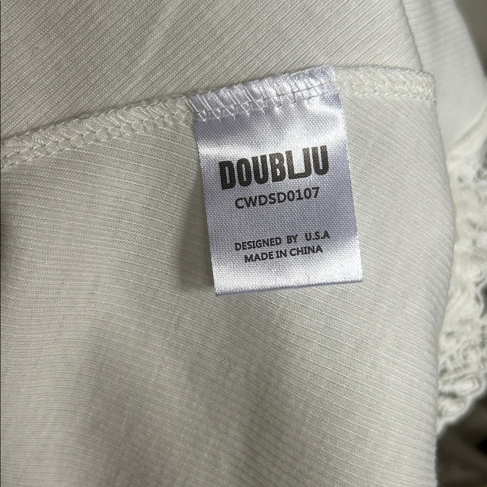 Doublju White Lace Tunic - Picture 9 of 10